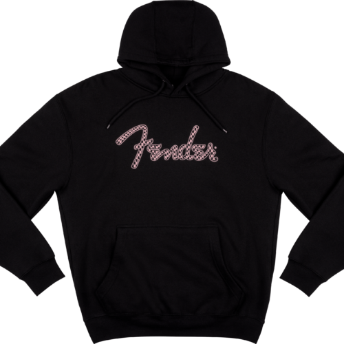 Fender® Spaghetti Logo Wavy Checker Hoodie
