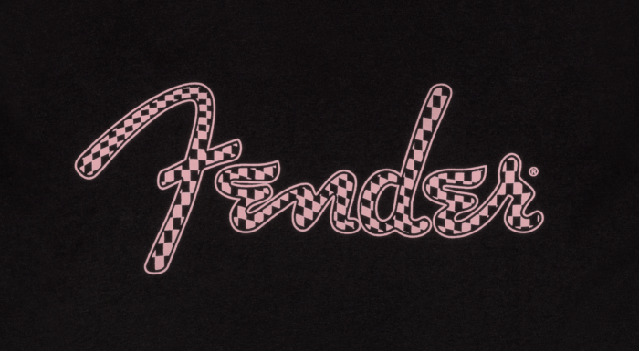 Fender® Spaghetti Logo Wavy Checker Tee