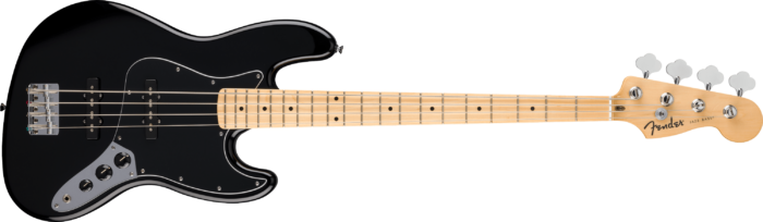 Standard Jazz Bass® - Black / Maple / Poplar