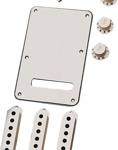 Stratocaster Accessory Kits - Parchment