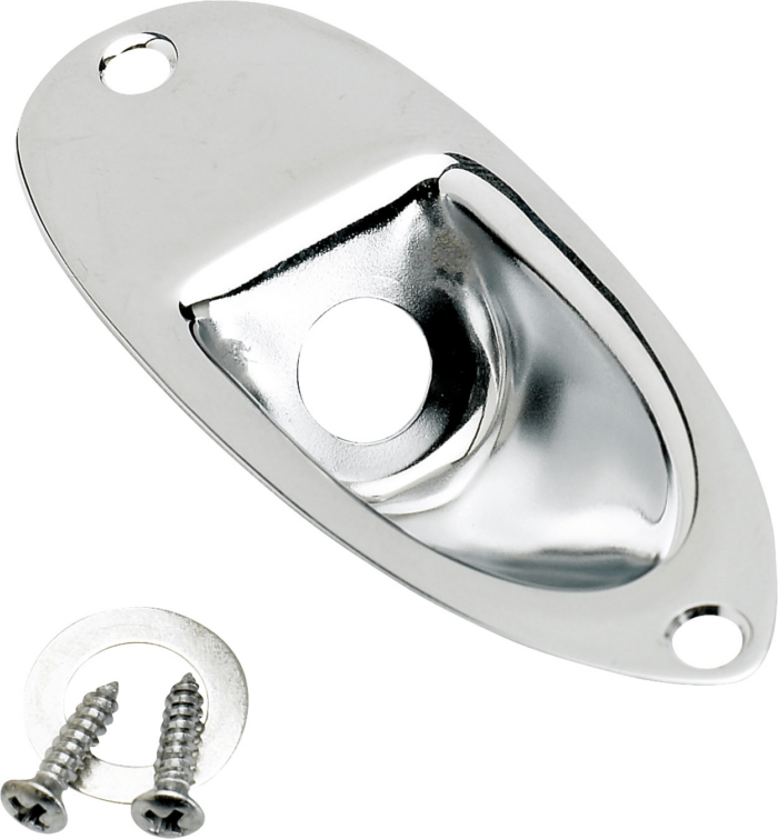 Stratocaster® Jack Ferrules - Chrome