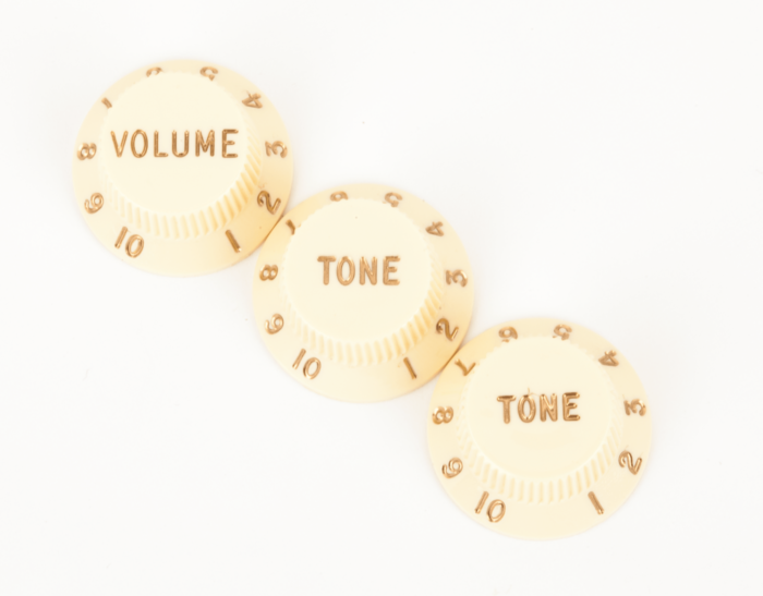 Stratocaster Knob Sets - Aged White
