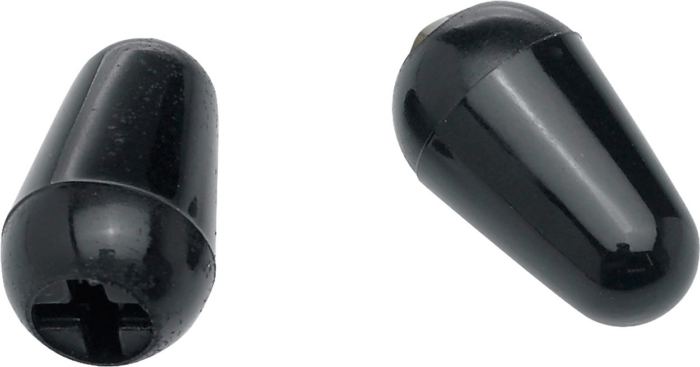 Stratocaster Switch Tips - Set of 2 - Black