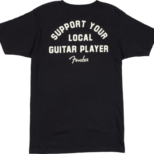 Support Your Local Guitar Player Tee - Black / XXL