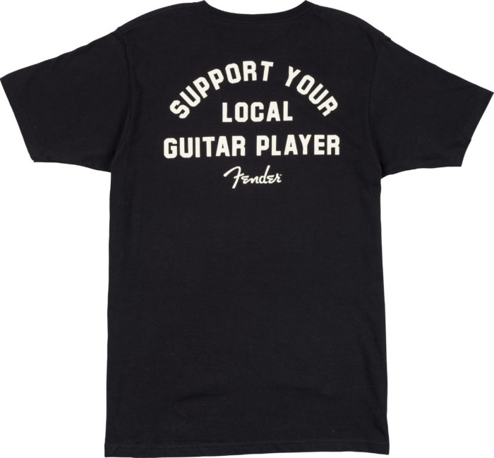 Support Your Local Guitar Player Tee - Black / L