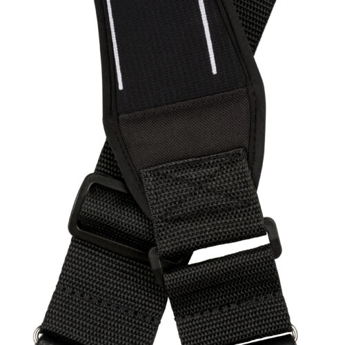 Fender Swell Neoprene Runng Logo Strap 2.5 in B/W