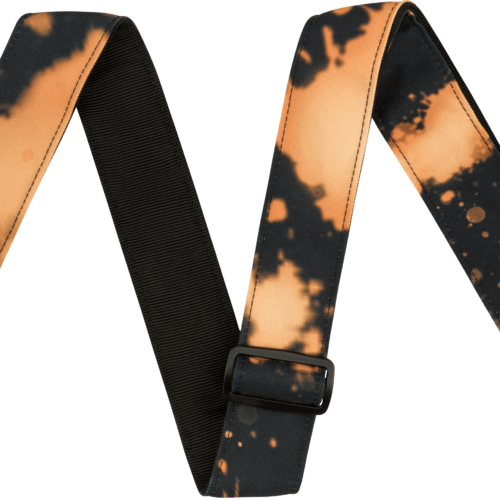 Tie Dye Acid Wash Straps - Black / 2" (50.8 mm)