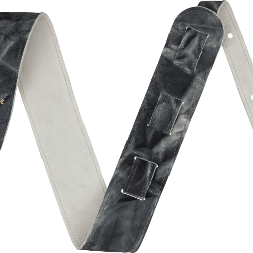 Tie Dye Leather Straps - Black / 2" (50.8 mm)