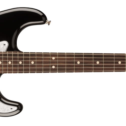 Tom DeLonge Stratocaster® - Black / Slab Rosewood / Alder