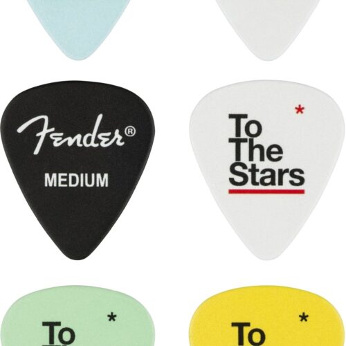 Fender Tom DeLonge TTS 351 Celluloid Picks 6 Pack