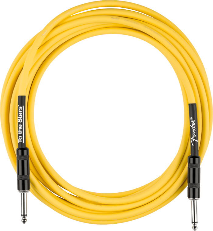 Tom DeLonge To The Stars Instrument Cable - Graffiti Yellow / 10 ft (Str/Str) / Straight/Straight