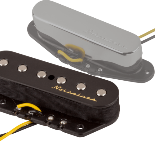 Vintage Noiseless™ Tele® Pickup Set - Black / Bridge