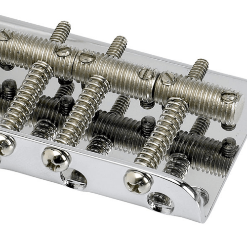 Vintage-Style Bass Bridge Assembly