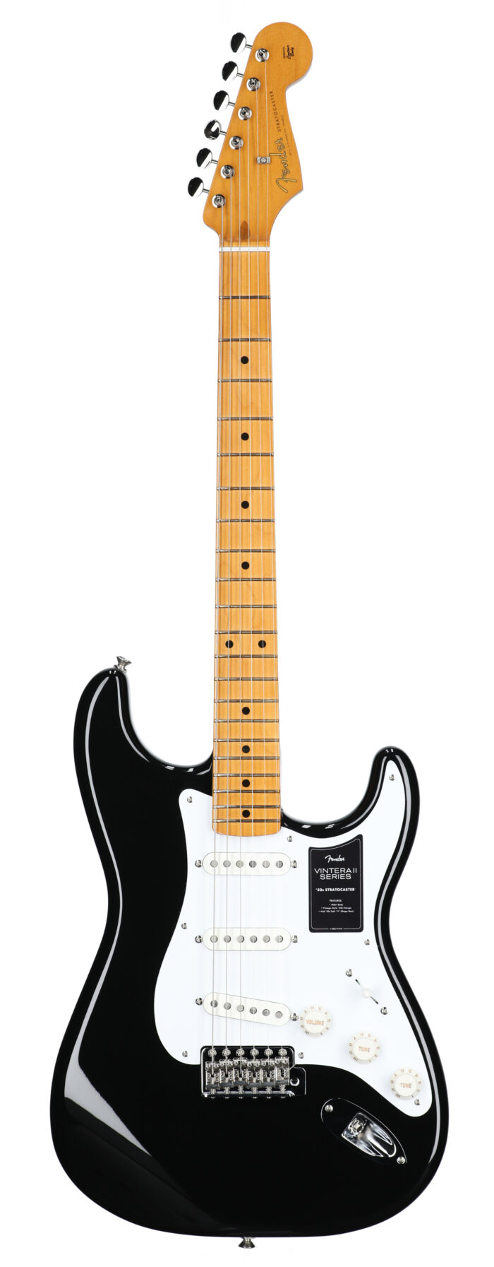 Fender Vintera II 50s Stratocaster MN Black W/B