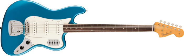 Vintera® II '60s Bass VI - Lake Placid Blue / Slab Rosewood / Alder