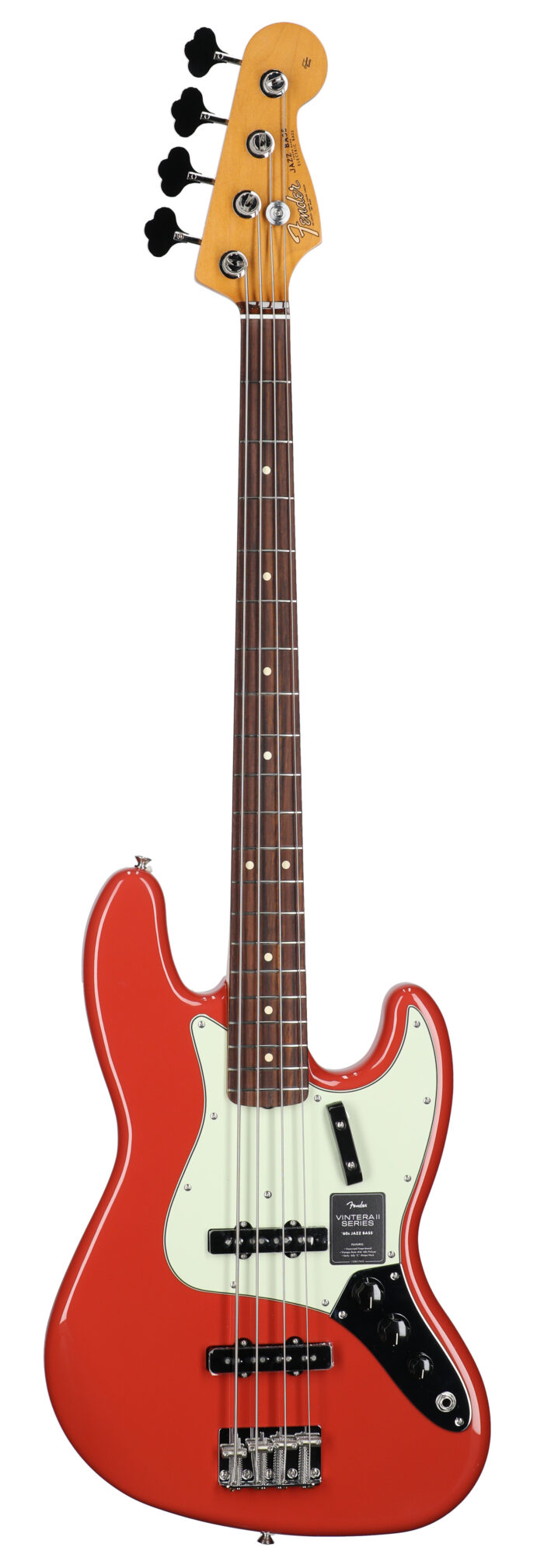 Fender Vintera II 60s Jazz Bass RW Fiesta Red W/B