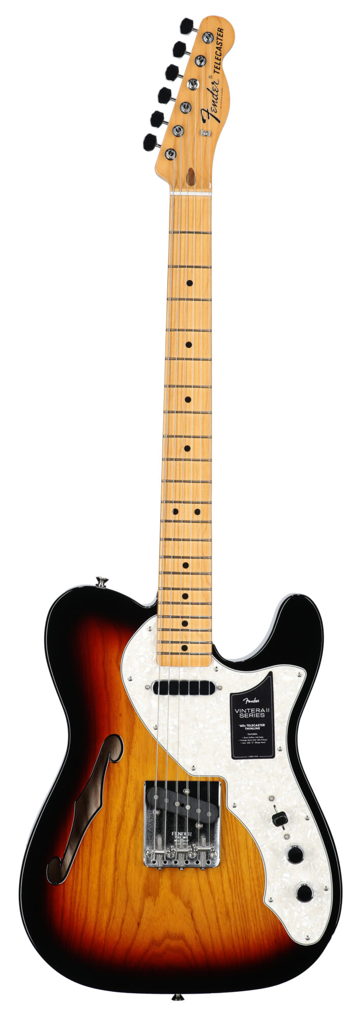 Fender Vintera II 60s Tele Thinline MN 3 CSB W/B