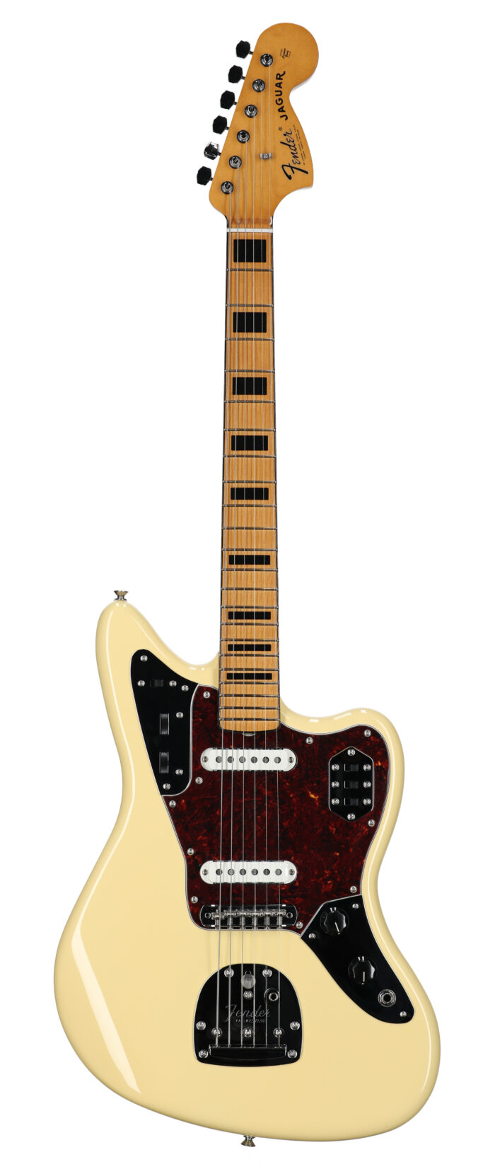 Fender Vintera II 70s Jaguar MN Vintage White W/B