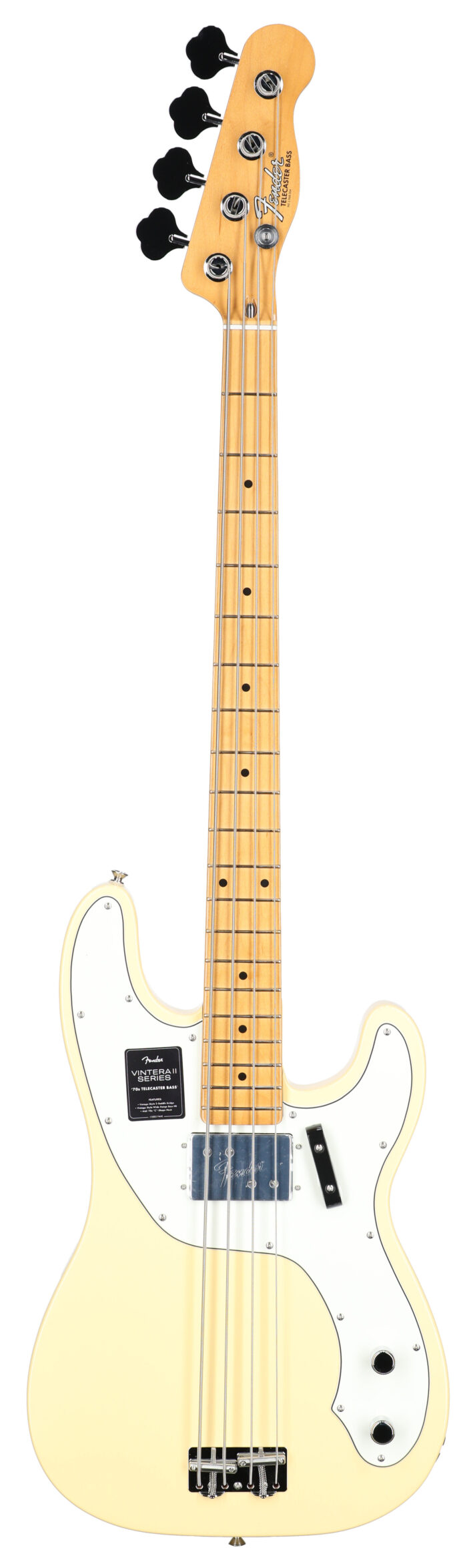 Fender Vintera II 70s Tele Bass MN Vint White W/B