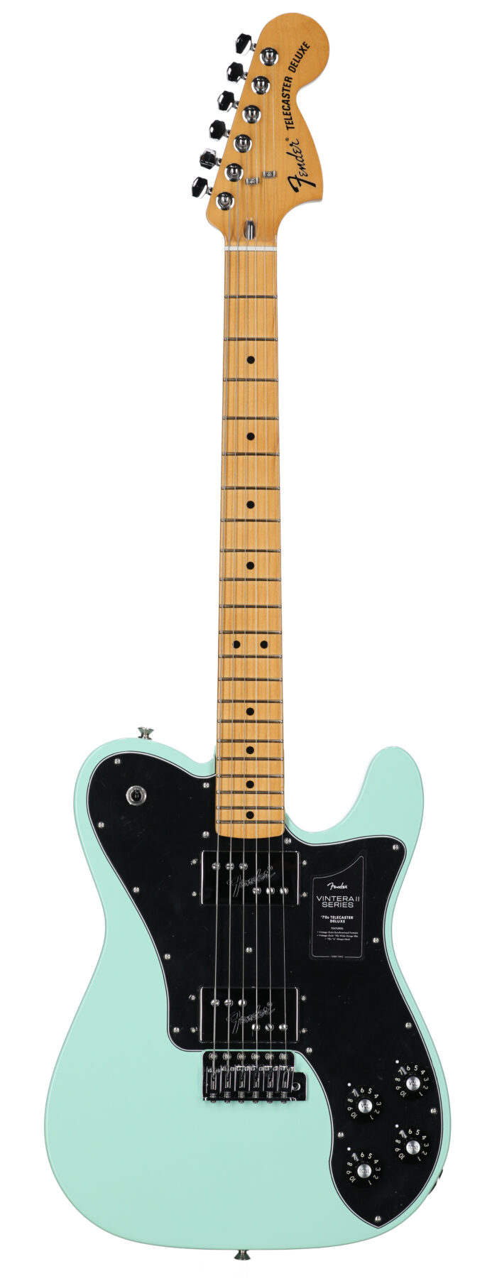Fender Vintera II 70s Tele Dlx w/Trem Sea Foam WB