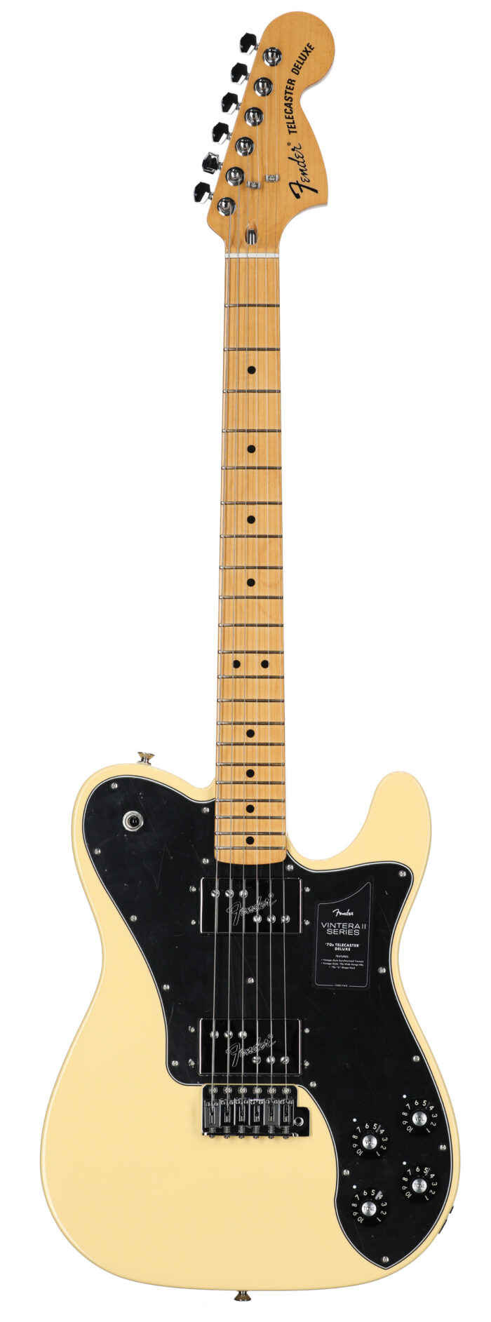 Fender Vintera II 70s Tele Dlx w/Trem Vint Wht WB