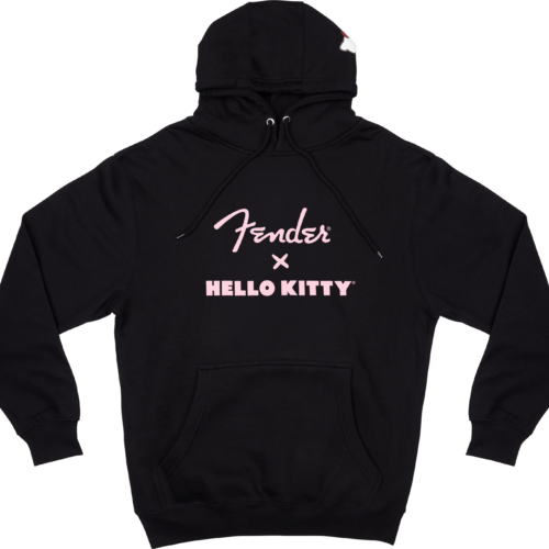Fender® x Hello Kitty® Black Logo Hoodie - Black / M