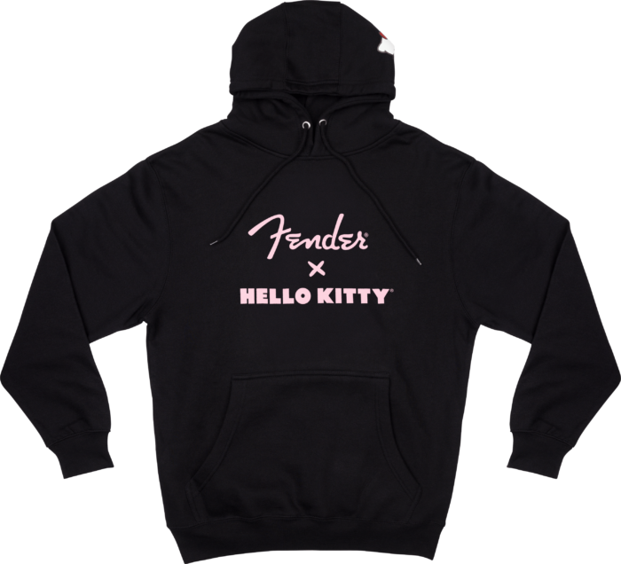 Fender® x Hello Kitty® Black Logo Hoodie - Black / S