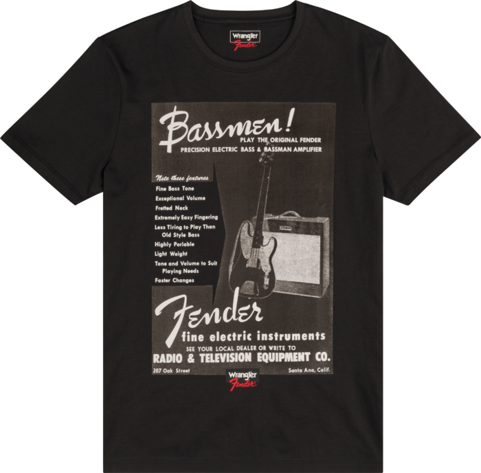 Fender® x Wrangler® Bassmen T-Shirt