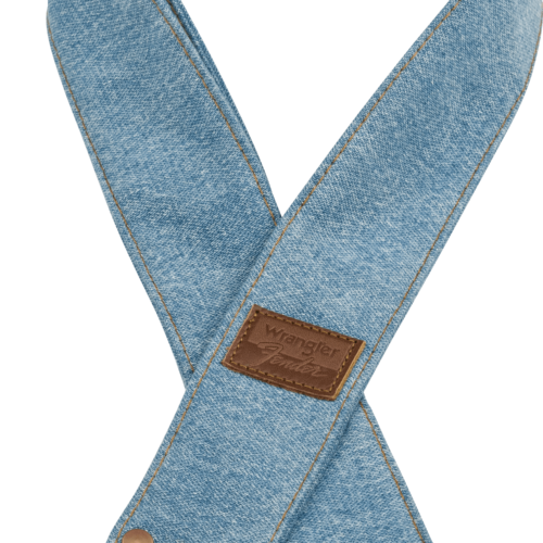Fender® x Wrangler® Denim Straps - Light Indigo / 2" (50.8 mm)