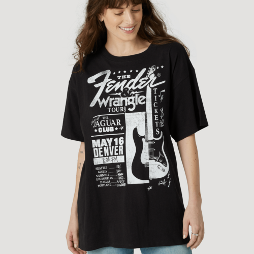 Fender® x Wrangler® Women's Oversized Concert Tee