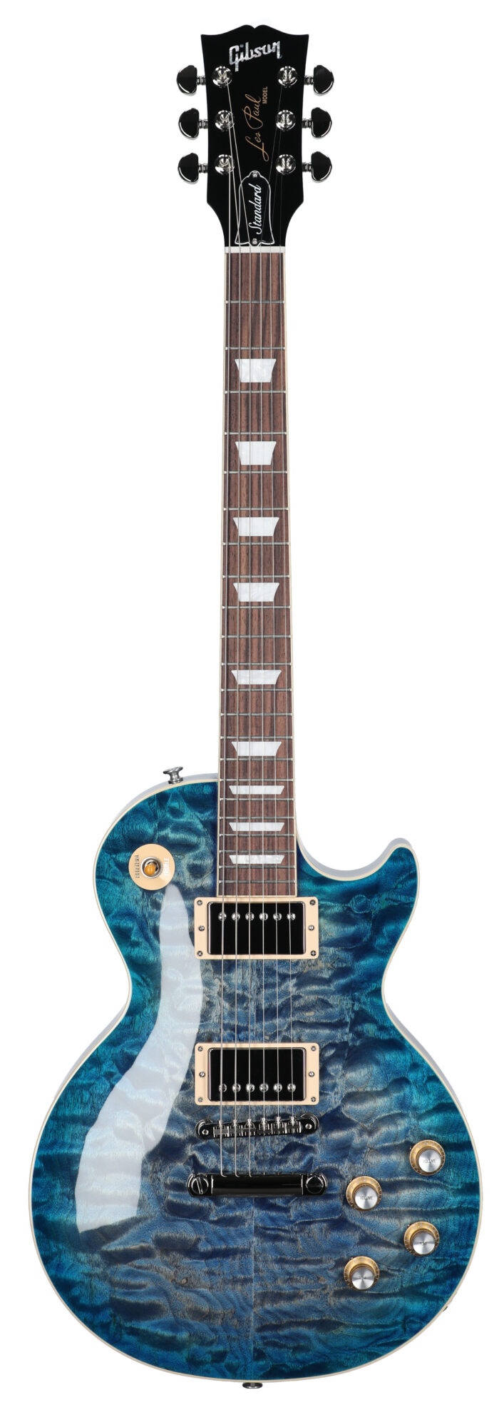 Gibson EXCLUSIVE LP Std 60s AAA Quilt Ocean Water