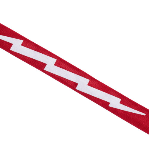 Gibson Lightning Bolt Seatbelt Guitar Strap Red