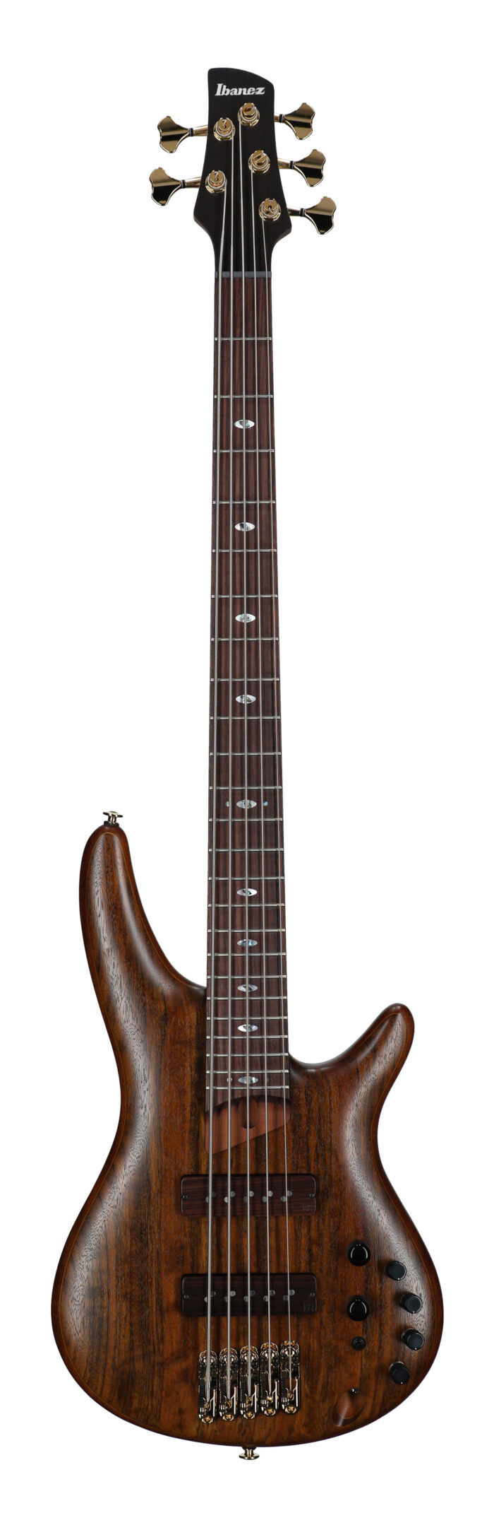 Ibanez Prestige SR5505 Bass with Case Mocha Flat