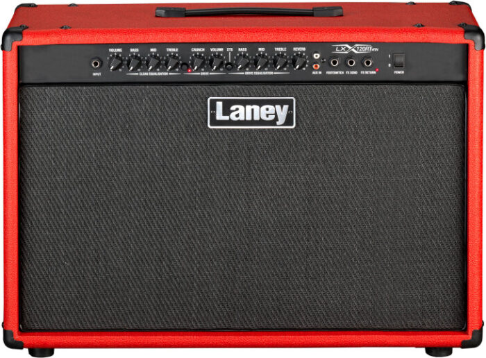 Laney LX 120RT Combo Amp 2x12in 120 Watts Red