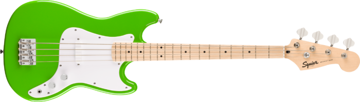 Limited Edition Squier Sonic® Bronco® Bass - Lime Green / Maple / Poplar