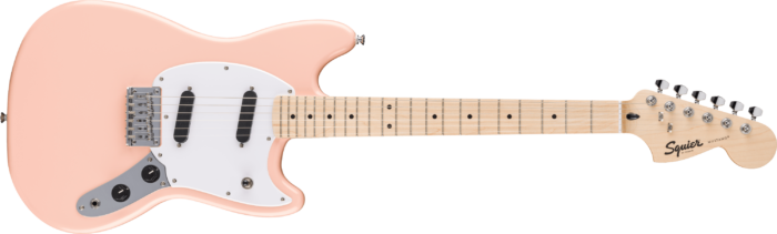 Limited Edition Squier Sonic® Mustang® - Shell Pink / Maple / Poplar