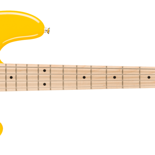 Limited Edition Squier Sonic® Precision Bass® - Graffiti Yellow / Maple / Poplar