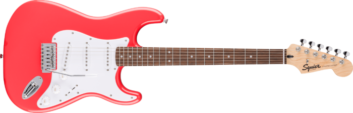 Limited Edition Squier Sonic® Stratocaster® - Fiesta Red / Indian Laurel / Poplar