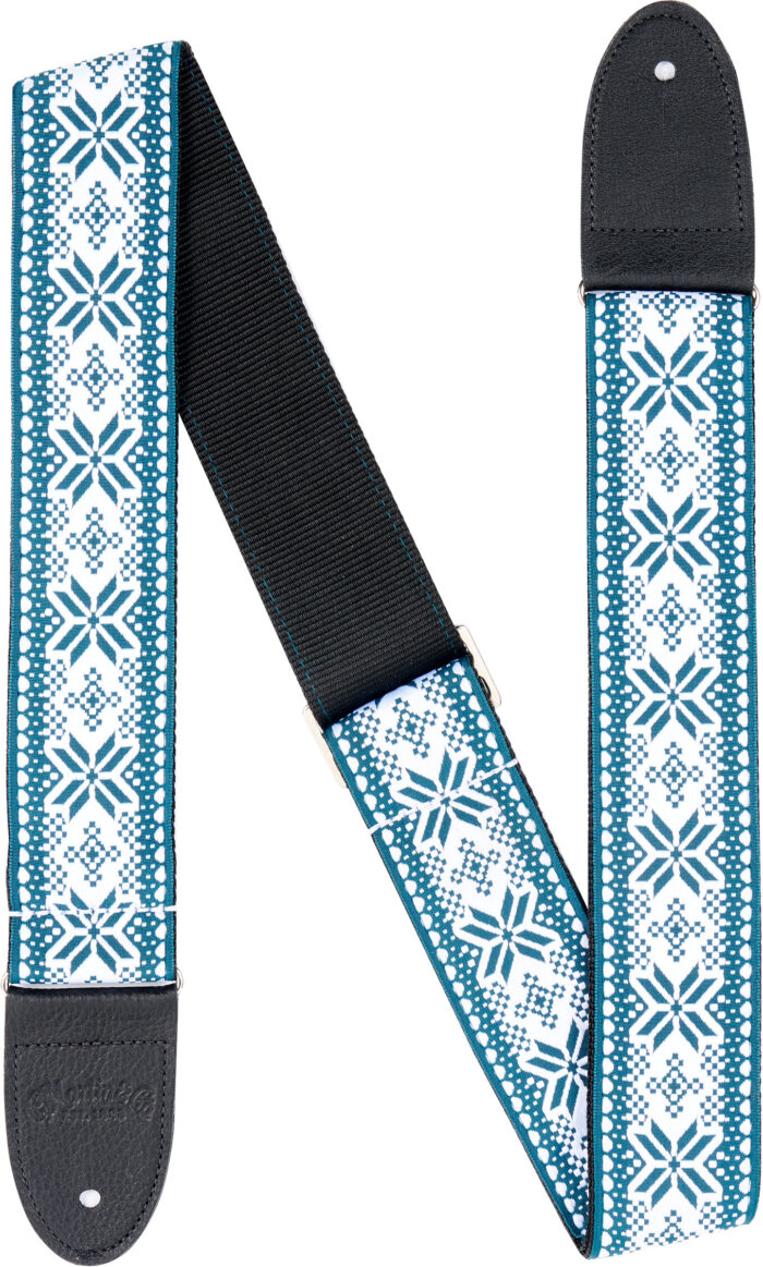 Martin 18A0182 Jacquard Snowhead Guitar Strap