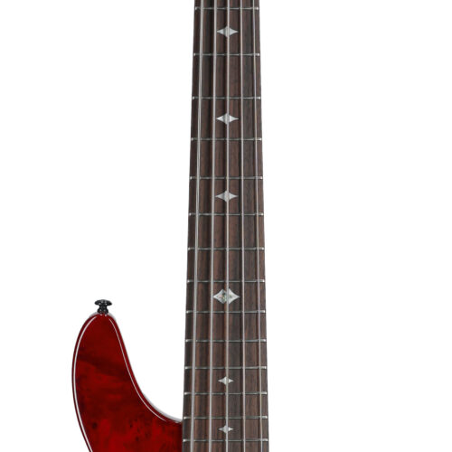 Michael Kelly Pinnacle 5 Bass Cherry Burl