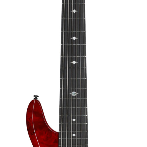 Michael Kelly Pinnacle 6 Bass Cherry Burl
