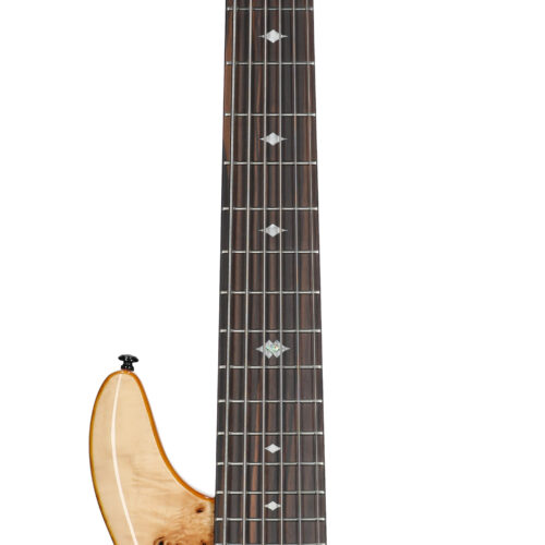 Michael Kelly Pinnacle 6 Bass Natural Burl