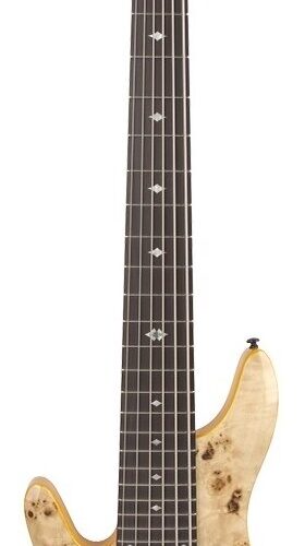 Michael Kelly Pinnacle 6-String Bass Nat Burl LH