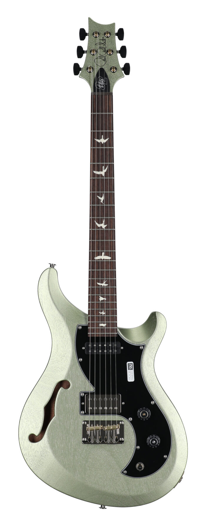 PRS S2 Vela Semi-Hollow Satin Mavis Mint Metallic