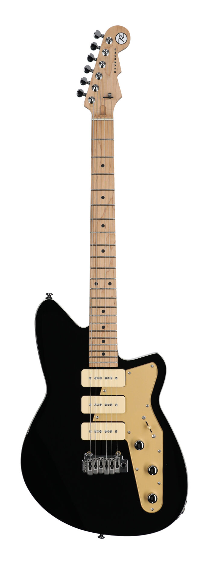 Reverend Jetstream 390 Guitar Midnight Black