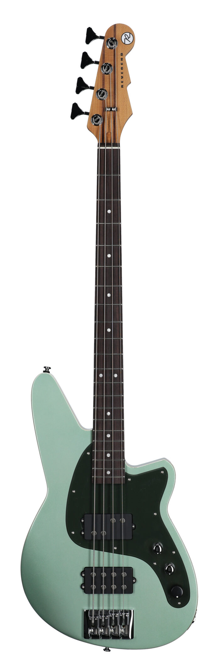 Reverend Mercalli 4 Bass Guitar Metallic Alpine