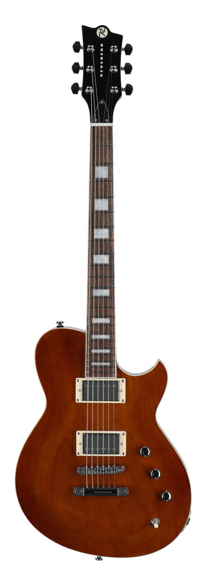 Reverend Roundhouse Electric Guitar Violin Brown