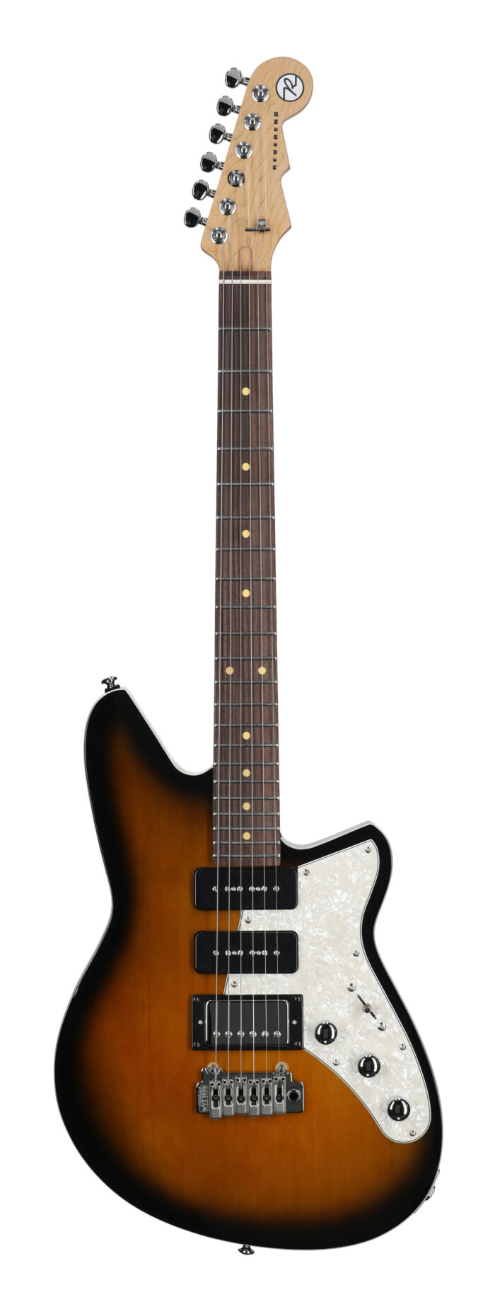Reverend Six Gun HPP Electric Guitar Coffee Burst