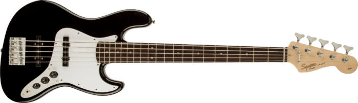 Affinity Series® Jazz Bass® V (5-String) - Black / Rosewood / Alder