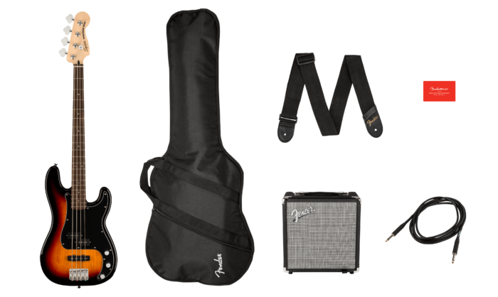 Affinity Series® Precision Bass® PJ Pack - 3-Color Sunburst / Indian Laurel
